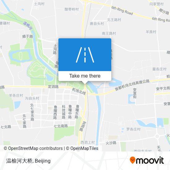 温榆河大桥 map