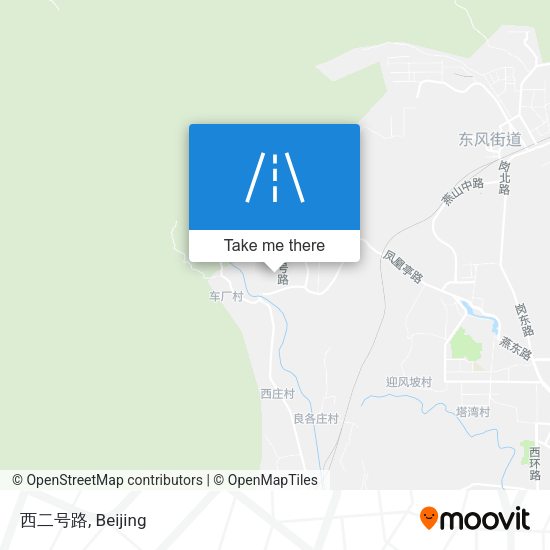 西二号路 map