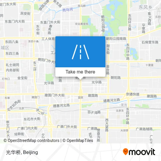 光华桥 map