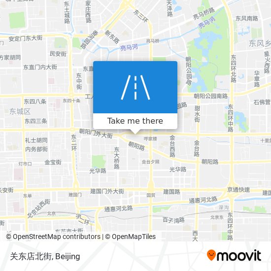 关东店北街 map