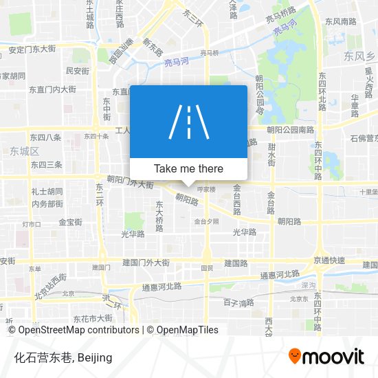 化石营东巷 map