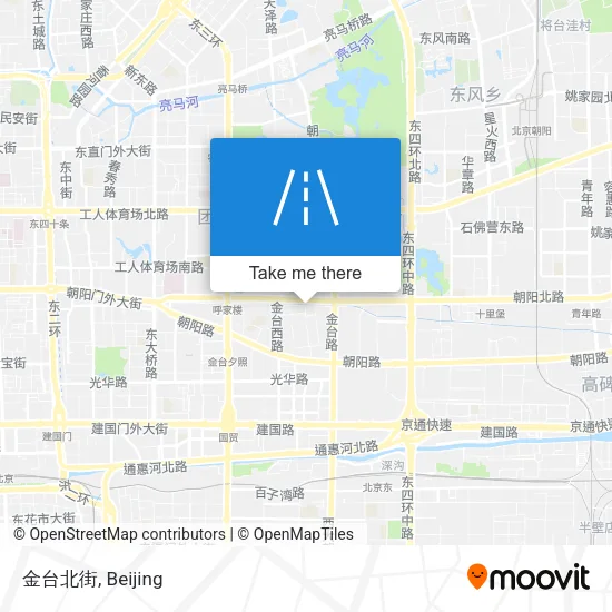 金台北街 map