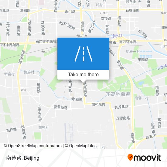 南苑路 map
