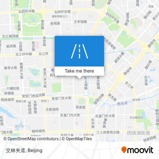 交林夹道 map