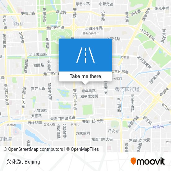 兴化路 map
