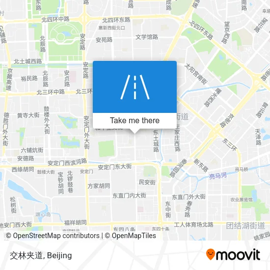 交林夹道 map