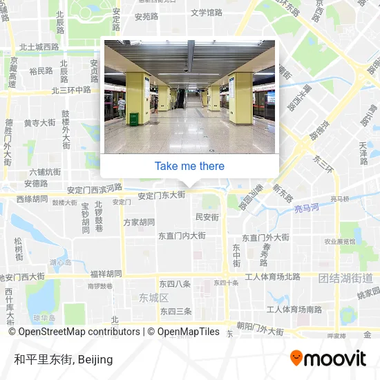 和平里东街 map