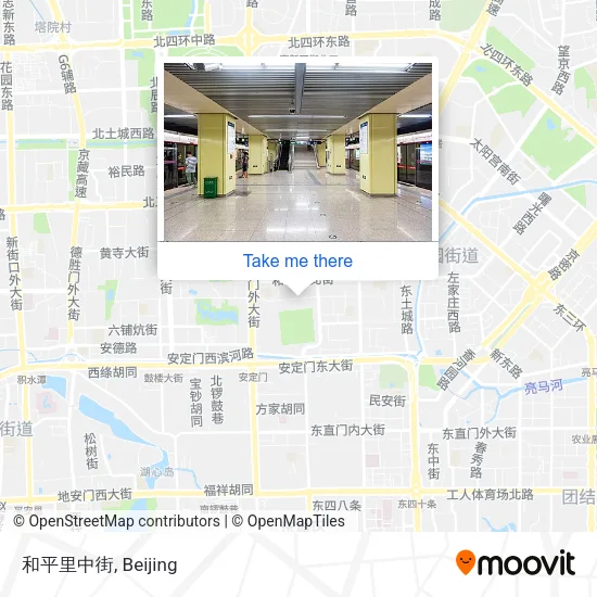 和平里中街 map
