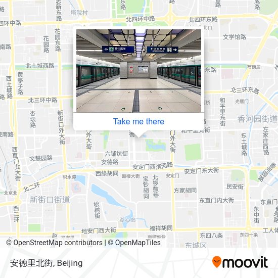 安德里北街 map
