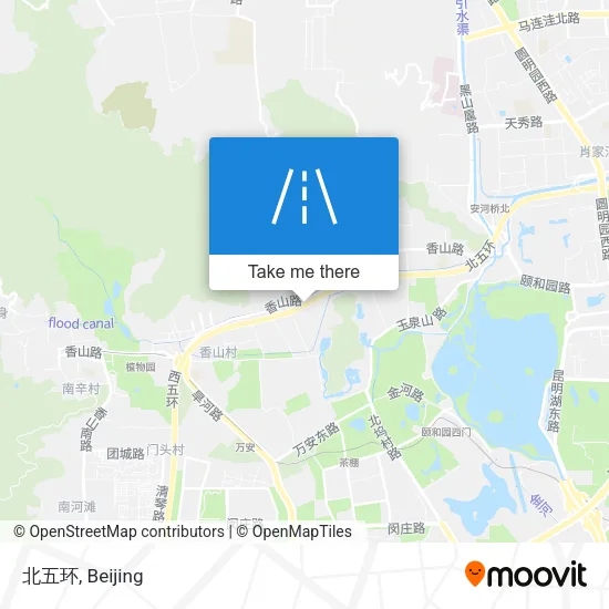 北五环 map