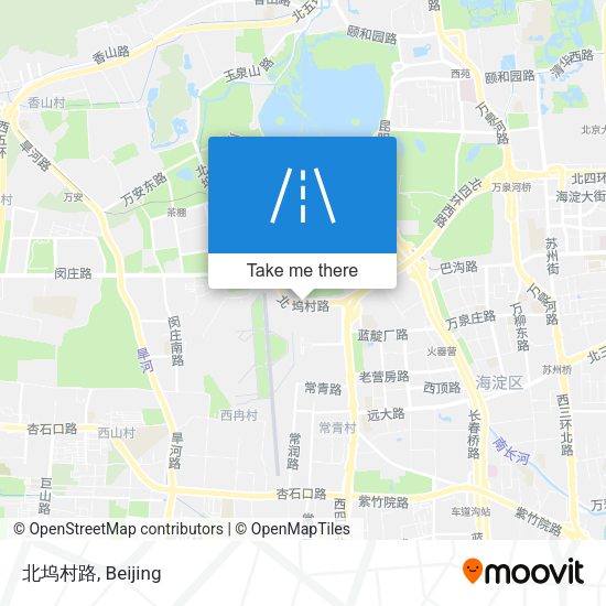 北坞村路 map