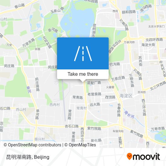 昆明湖南路 map