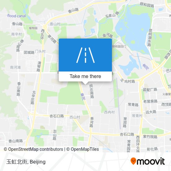 玉虹北街 map