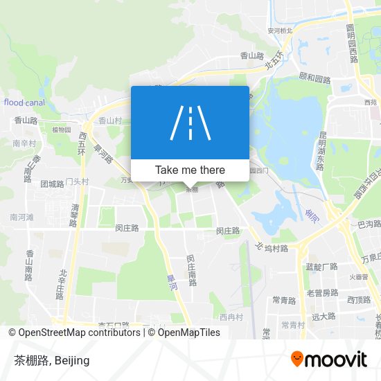 茶棚路 map