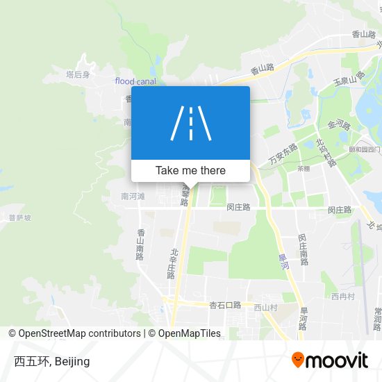 西五环 map