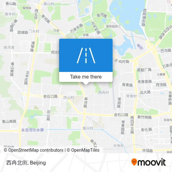西冉北街 map