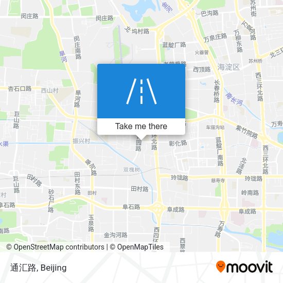 通汇路 map