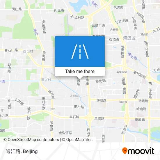 通汇路 map