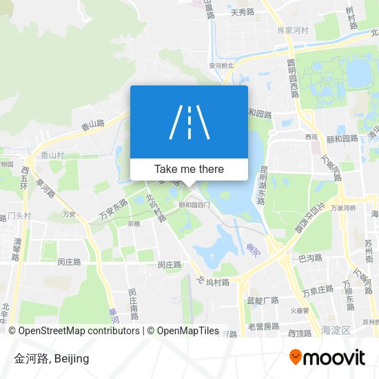 金河路 map