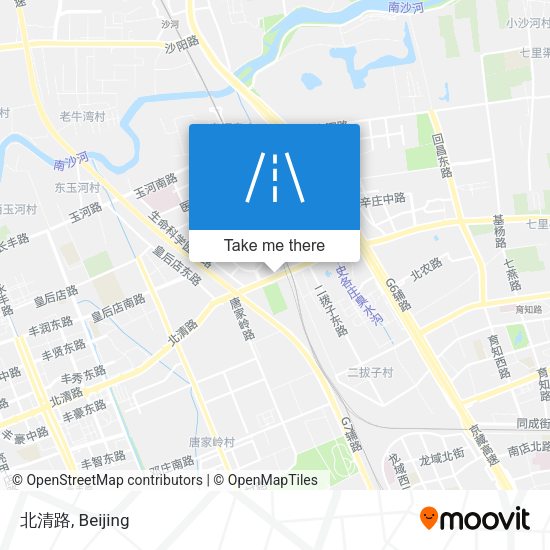 北清路 map
