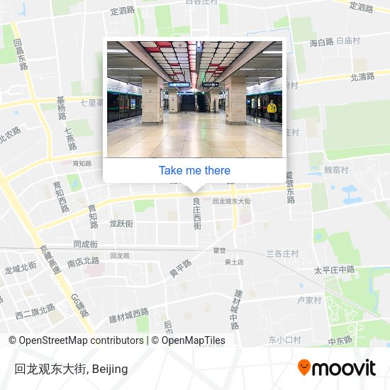 回龙观东大街 map
