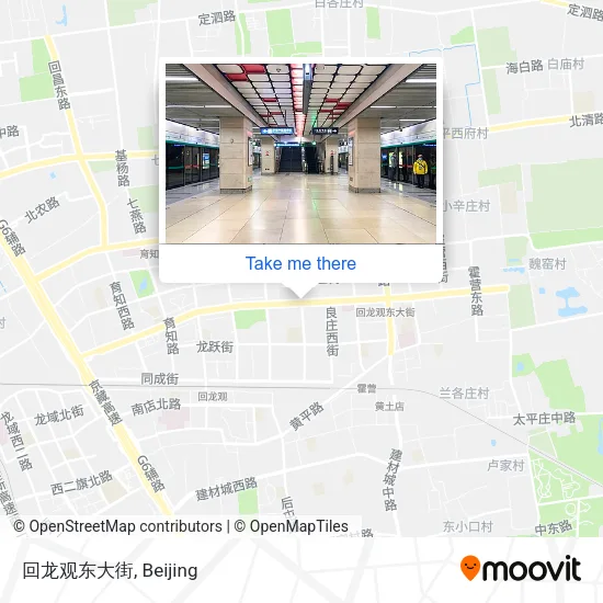 回龙观东大街 map