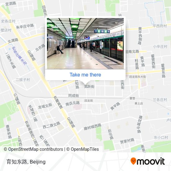 育知东路 map
