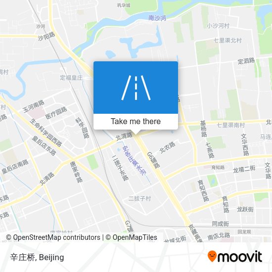 辛庄桥 map