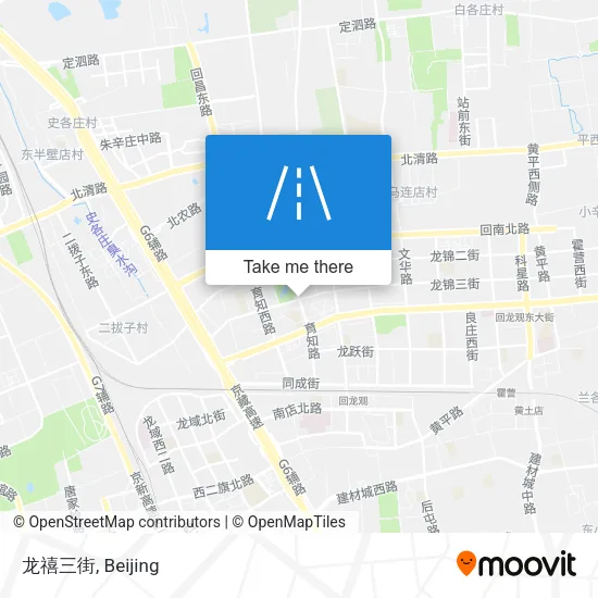 龙禧三街 map