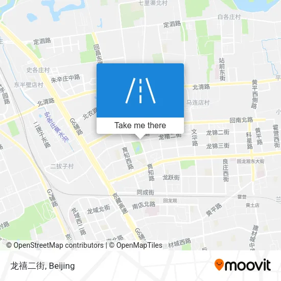龙禧二街 map