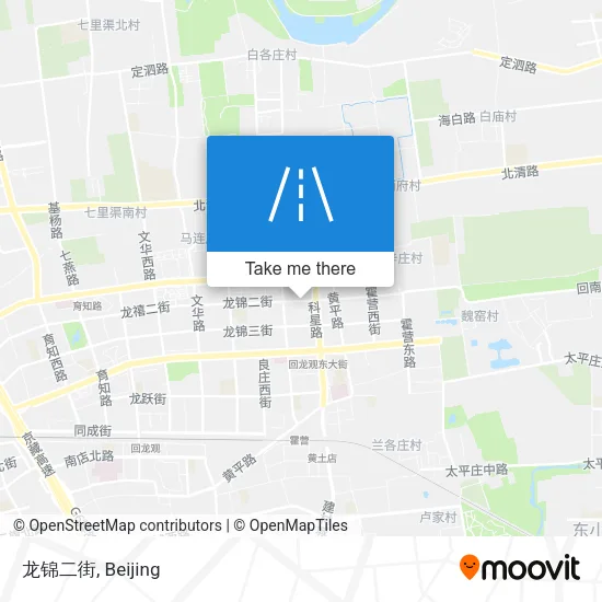 龙锦二街 map