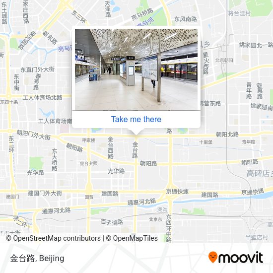 金台路 map