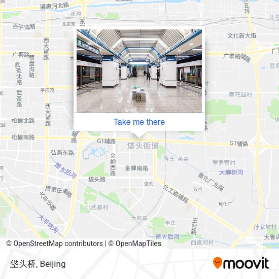 垡头桥 map