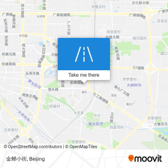 金蝉小街 map