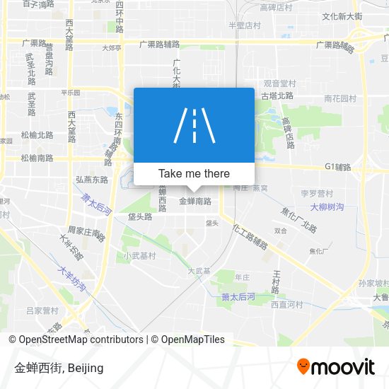 金蝉西街 map
