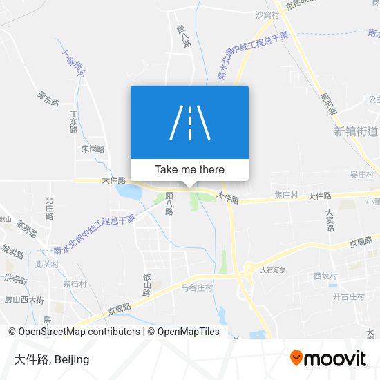 大件路 map