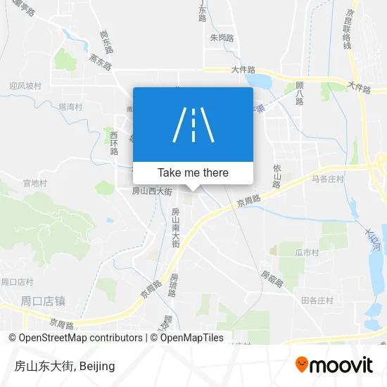 房山东大街 map