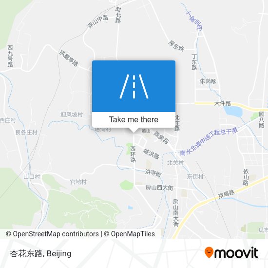 杏花东路 map