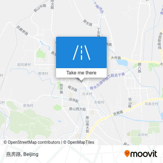 燕房路 map