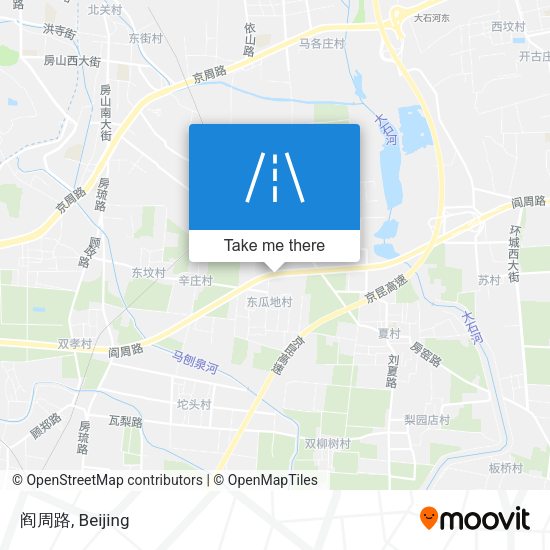 阎周路 map