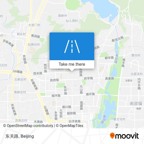 东关路 map