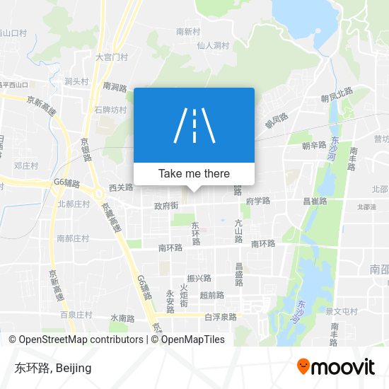东环路 map