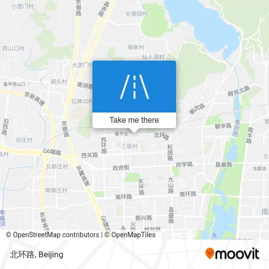 北环路 map