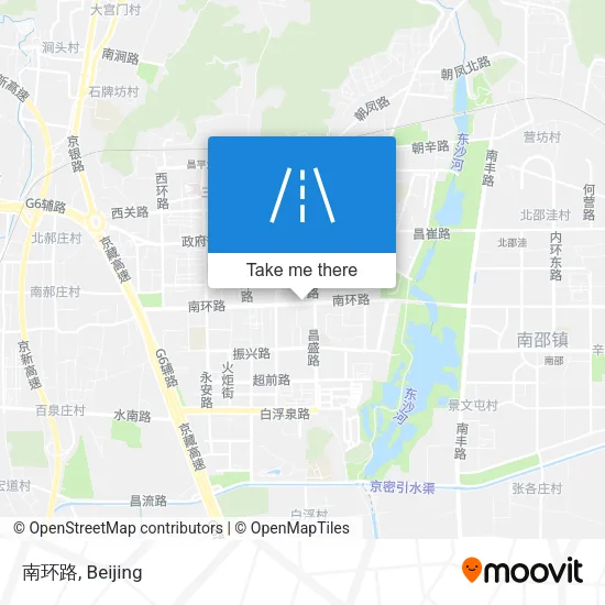 南环路 map