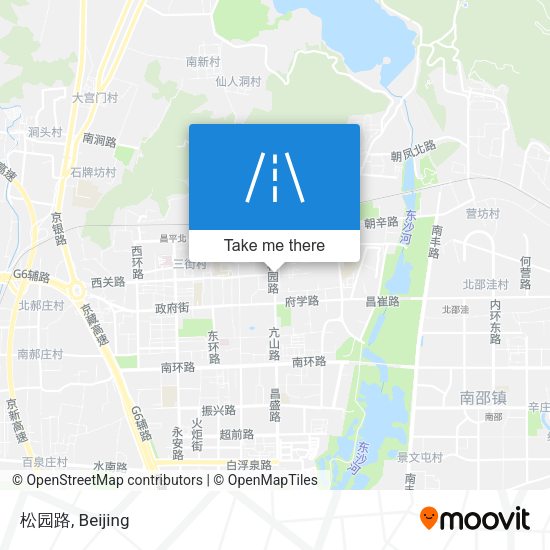 松园路 map