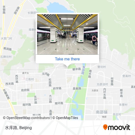 水库路 map