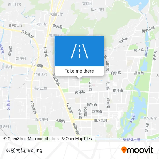 鼓楼南街 map