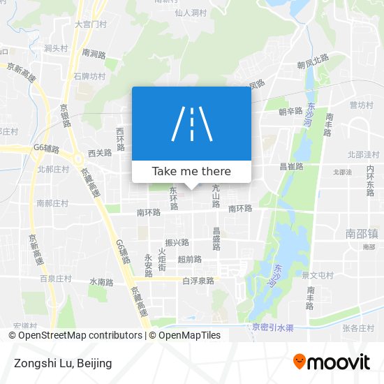 Zongshi Lu map