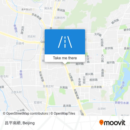 昌平南桥 map