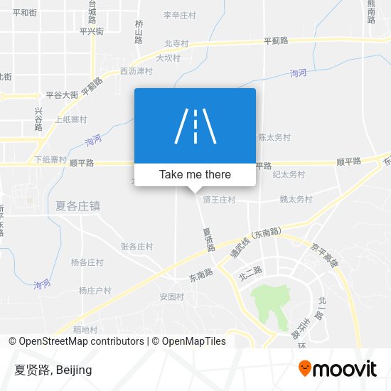 夏贤路 map